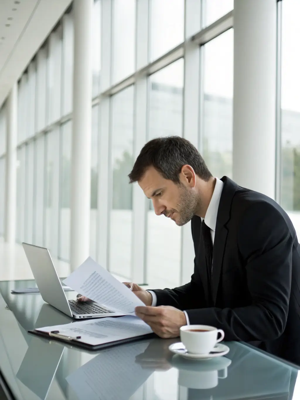 A young professional securing term life insurance, emphasizing affordability and coverage for a specific period.