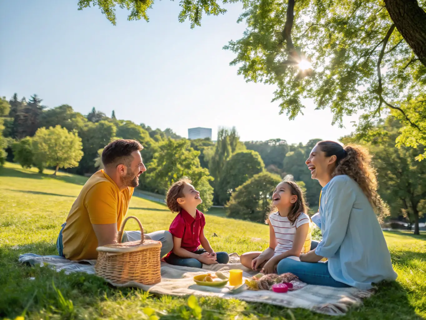 A family is celebrating a financial milestone, showcasing the benefits of cash value life insurance in providing funds for education and other significant expenses.