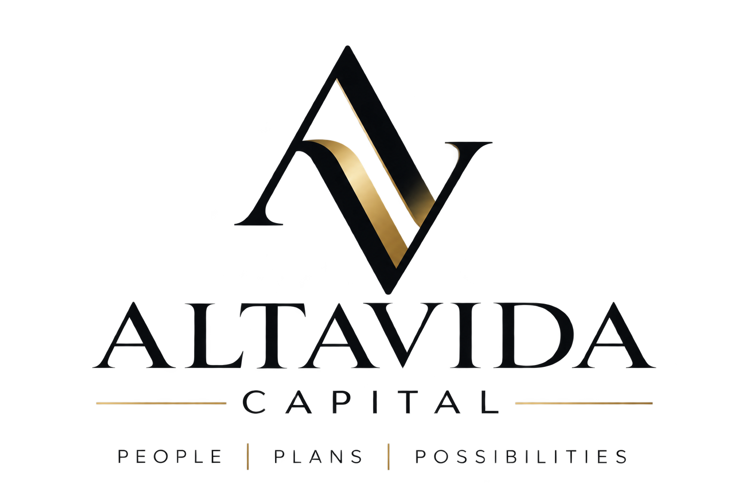 AltaVida Capital logo – People, Plans, Possibilities