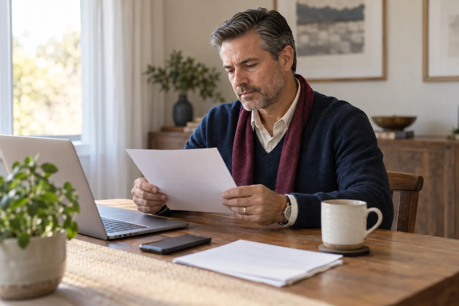 Military family reviewing a benefits recovery checklist together